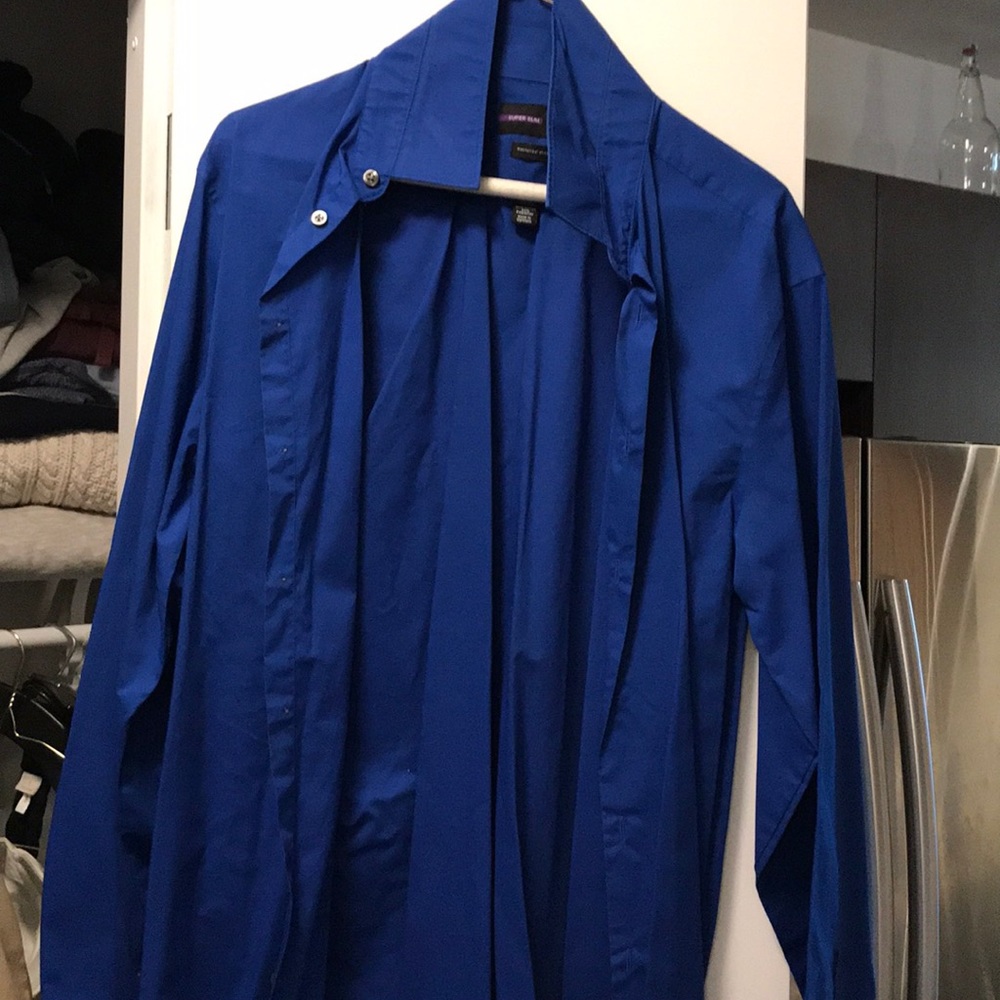 Royal Blue Dress shirt